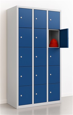 Fächerschrank 'Norette' - 5 Fächer übereinander